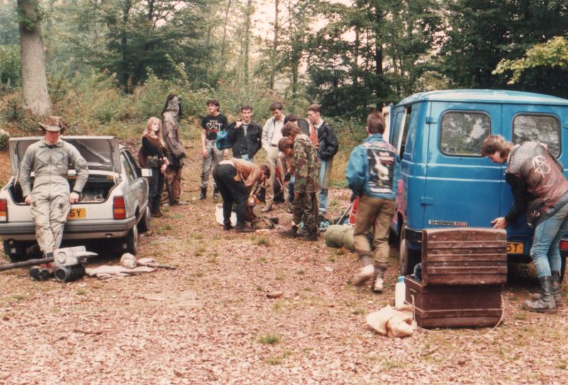 Behind the scenes