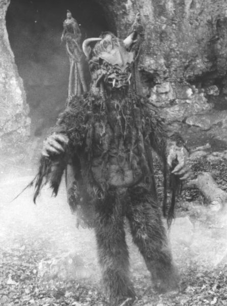 The Demon emerges from King Arthur's cave
