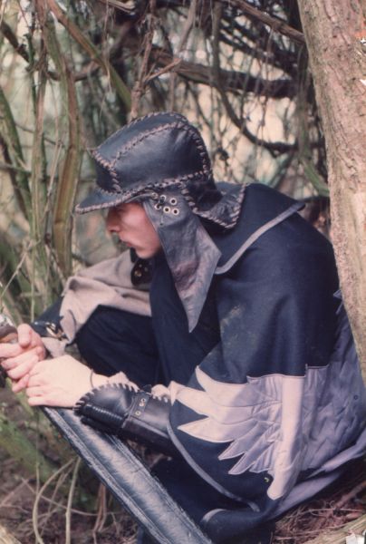 Raven and his trusty sword 'Gaffabane'