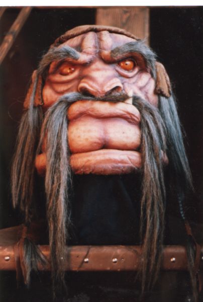 The giant's head