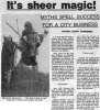 One of our better press cuttings